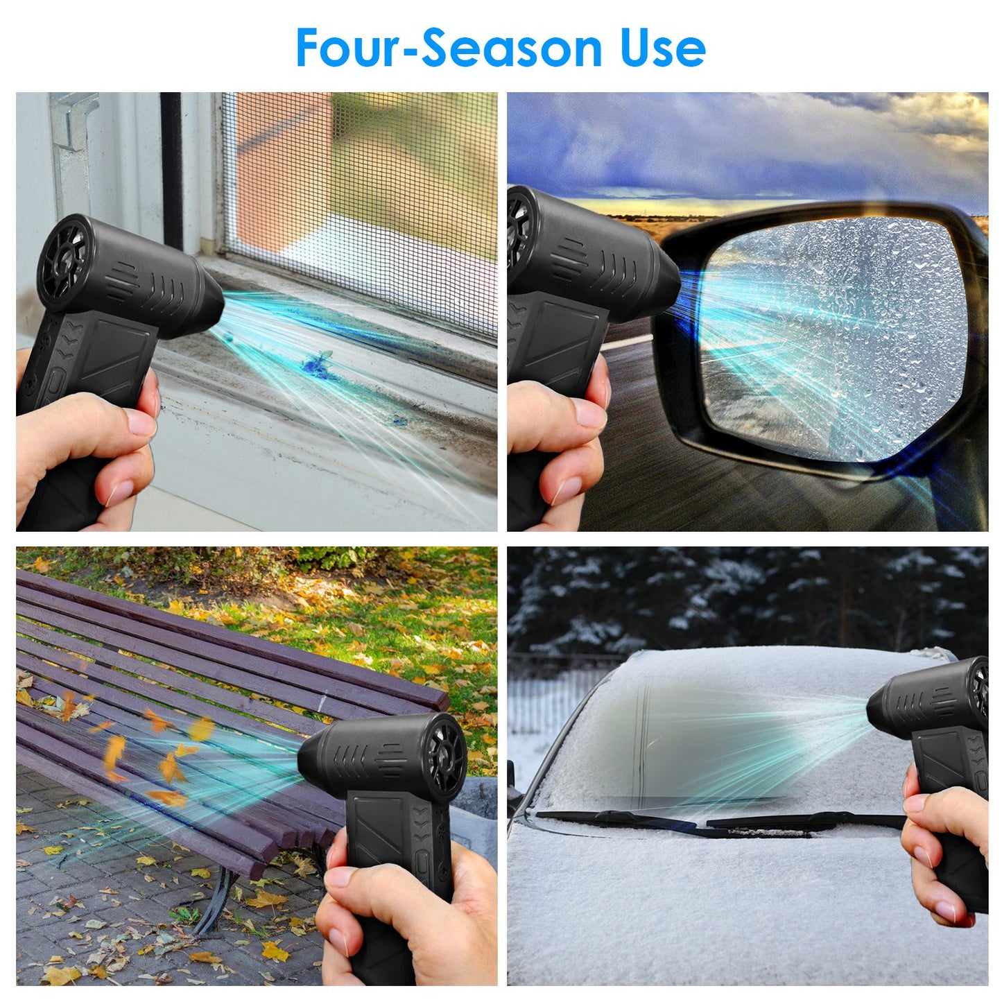 AirBlast Pro™ Cordless Air Duster – 150,000 RPM High-Power Cleaning Tool
